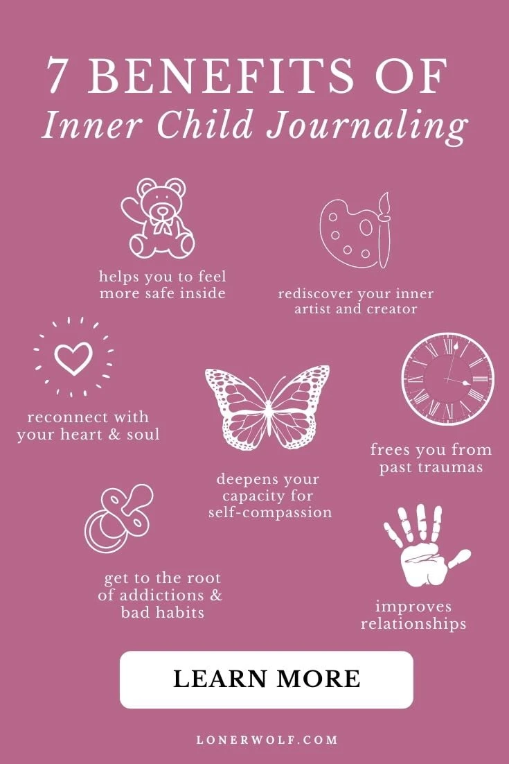 inner child healing journaling prompts