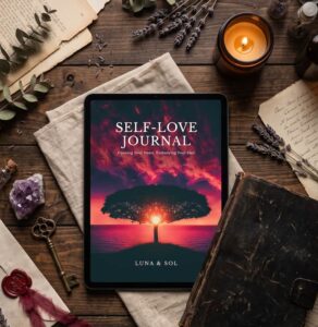 self-love journal image