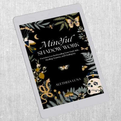 Mindful shadow work book image