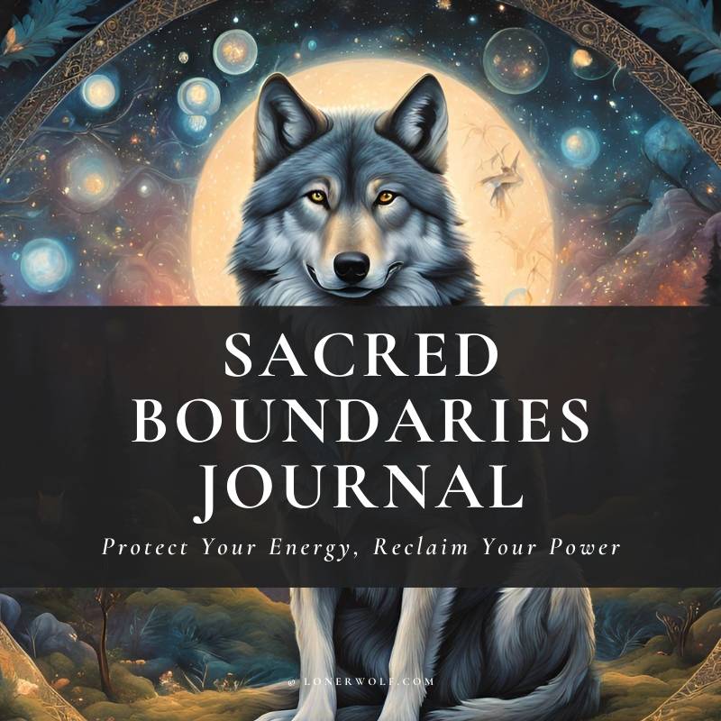 a cover of a journal featuring a wolf