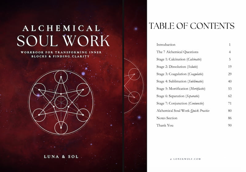 Alchemical Soul Work Workbook 3 alchemical soul work workbook image