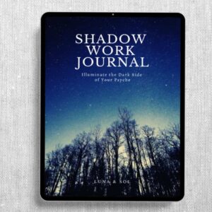 Shadow work journal ipad image