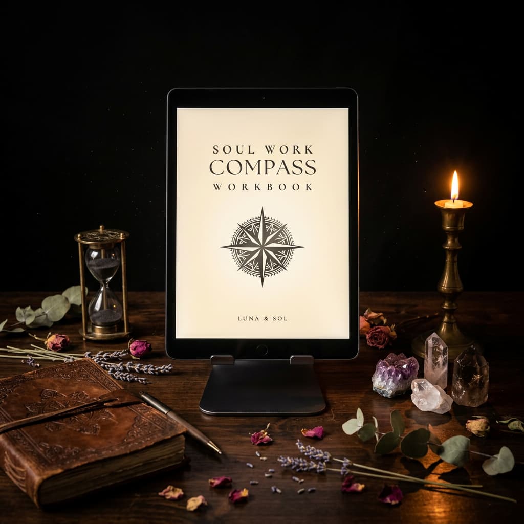soul-work-compass-workbook-mockup-img image of the soul work compass workbook