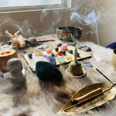 image of reiki healing session